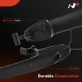 thumbnail image 4 of A-Premium Rear Left or Right Side Exterior Door Handle with Keyhole Compatible with Mercedes-Benz NCV3 Series Sprinter 2500 3500 2010-2018, Sprinter 3500XD 2018 & Dodge Sprinter 2500 3500 2007-2009, 4 of 8