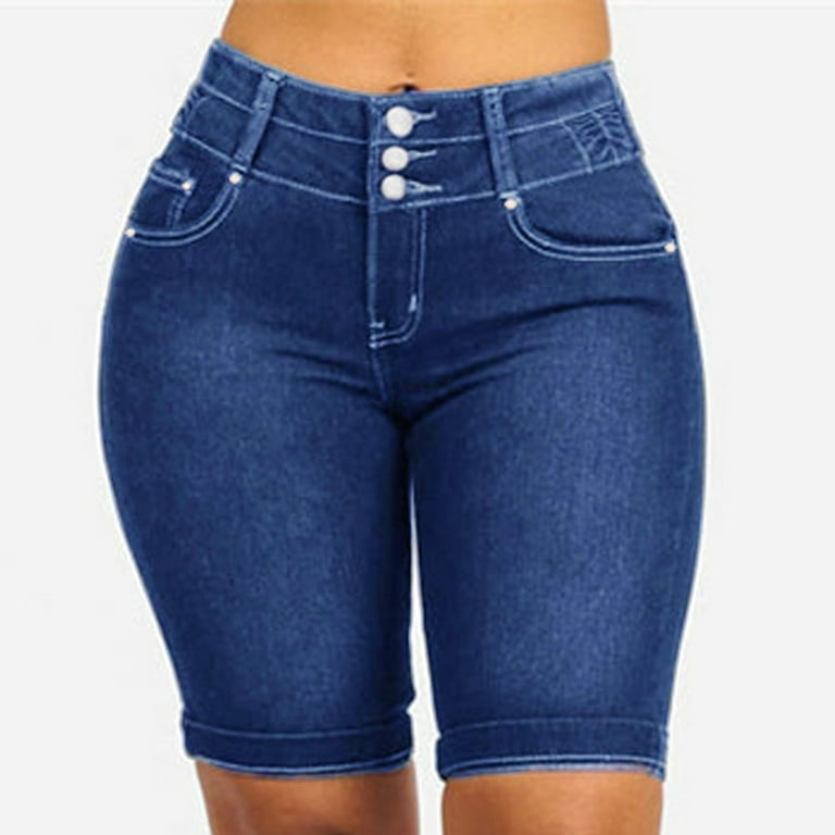 Casual Cut Off Pants Bwdbhd Jean Shorts For Women Trendy High