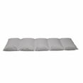 thumbnail image 2 of Vintage Boho Floor Pillow Lounger Cover, Geometrical Ethnic Tribe Pattern Orderly Repeated Pattern Art, Nap Mat Printed Fabric Case for 5 Pillows, 88" x 36", Ivory Pale Grey and Blush, by Ambesonne, 2 of 5