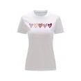 thumbnail image 2 of Playera Blusa Con Estampado De Corazones Ropa Para Mujer Color Blanco Talla Chica Marca Emil SaEs, 2 of 4