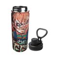 thumbnail image 2 of Chucky - Botella de agua deportiva aislada de 3 piezas, de acero inoxidable, portátil, para exteriores, para viajes, fitness, estudiantes, talla única., 2 of 7