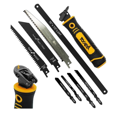 8-In-1 Multi Blades Hand Saw, Drywall Cutter Saw. Hacksaw. Long Blade Hand Saw