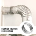 thumbnail image 4 of HONITANO Compact Metal Inline Adapter for Kitchen Ducting Coupler and Ventilation System, 4 of 8