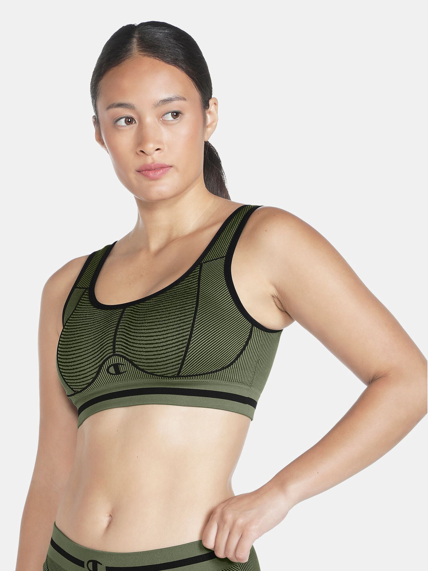 Champion Women's Seamless Medium Impact Sports Bra, Sizes S - XXL