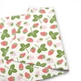 thumbnail image 4 of Wukai Strawberry Floral Print Garden Flag 12.5x18 Inch Double Sided Sun-resistant Rain-resistant, Wrinkle-resistant Colorfast(Only Flag), 4 of 7