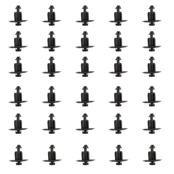 SCITOO WX68DX9-AA 9mm 30Pcs Bumper Pushtype Retainer Clips Kit Car Fastener Rivet Door Trim Clips fit for GM For Toyota For Honda for Ford For Chrysler