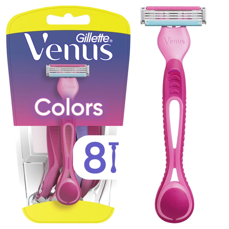 Gillette Venus Simply 3 Colors Women's Disposable Razors, 8 Count photo 1