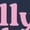 NAVY, variant on Polly Pocket - Polly Pocket Pink Logo - Toddler And Youth Long Sleeve Graphic T-Shirt