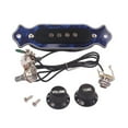 thumbnail image 4 of QUMIIRITY Pickup Piezo Para Guitarra Acústica Con Control De Volumen Y Tono Azul, 4 of 8