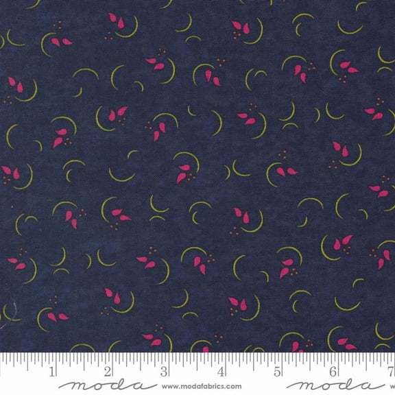 Moda Holly Taylor In Bloom Quilt Fabric Curves Style 6943/18 Eve