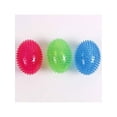 thumbnail image 4 of 1pc Tpr Pet Toy, Doggy Spiky Football Shape, Durable, Teeth Cleaning, With Sound, 4 of 4