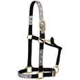 thumbnail image 3 of Weaver Leather Nylon Patterned Adjustable Horse Halter Leopard Average, 3 of 4
