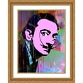 thumbnail image 2 of Stephen Chambers 15x18 Gold Ornate Wood Framed With Double Matting Wall Art Titled - Dali, 2 of 6