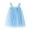 Blue, variant on Fsqjgq Baby Girl Clothes Easter Dresses for Girls 10-17 Summer Girls Outfits Purple Toddler Girls Sleeveless Tulle Holiday Party Dress Dance Party Princess Dresses Clothes 130