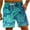 A_Multicolor, variant on LMOIPLI Men's Plus Size Hawaiian Print Beach Shorts Elastic Waist Drawstring Quick Dry Casual Vacation Bathing Suit with Pockets Multicolor XL