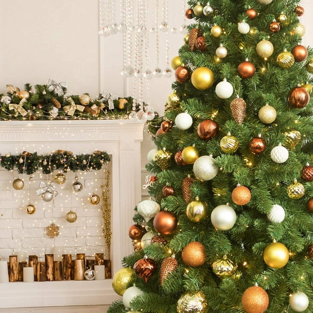 Ivory best sale christmas balls