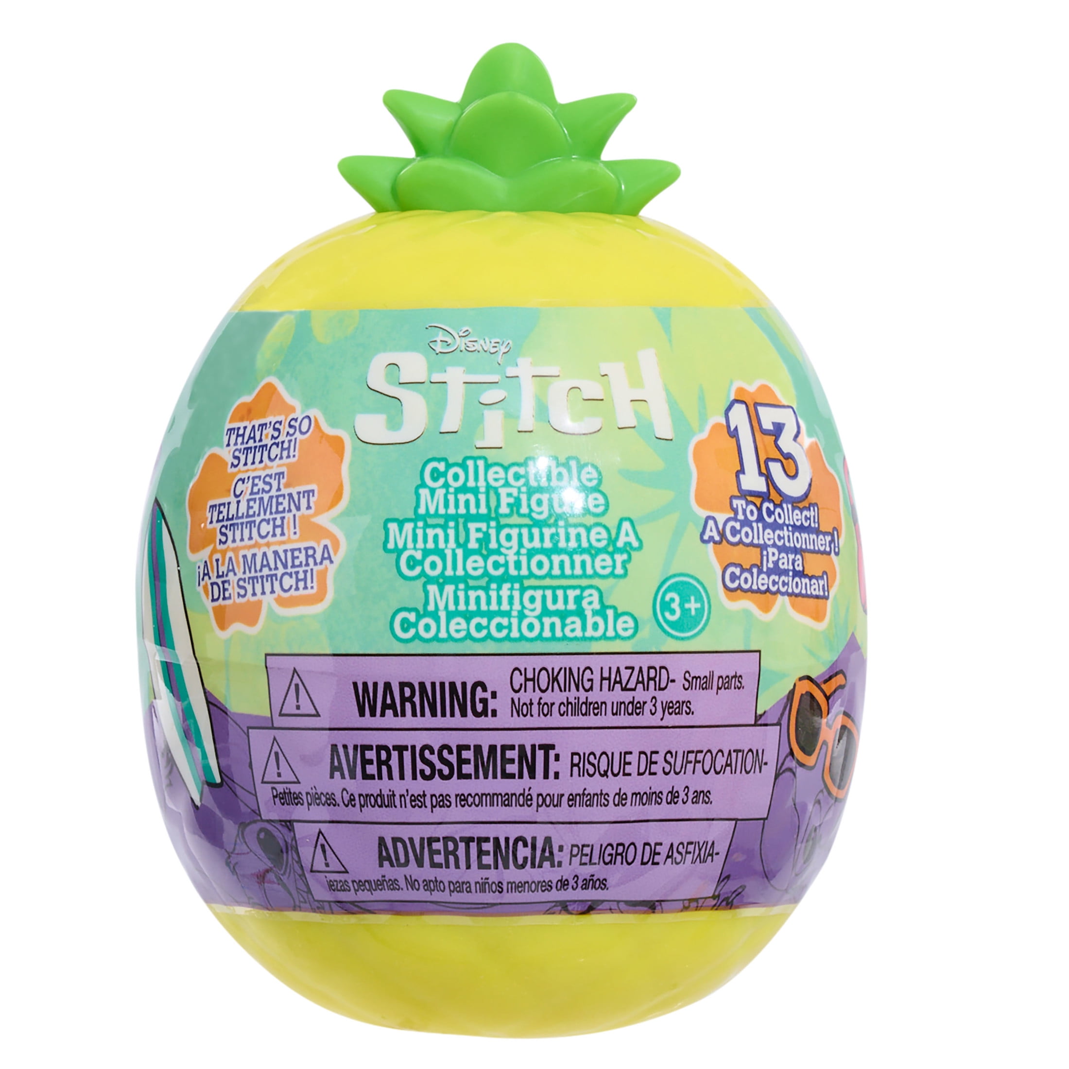 Disney Stitch Thats So Stitch Collectible Figures, 2 Inch Surprise Figure, 13 to Collect, Kids Toys (图5)