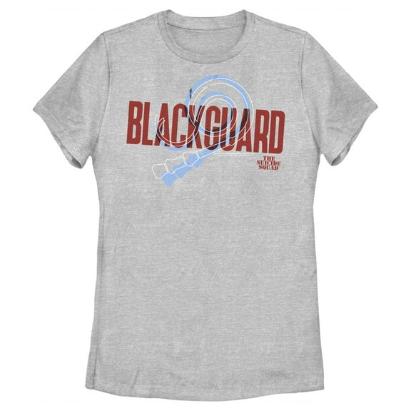Women's The Suicide Squad Blackguard  Graphic Tee Athletic Heather Medium