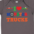 thumbnail image 4 of Inktastic I Love Trucks Boys or Girls Baby Bodysuit, 4 of 5