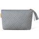 thumbnail image 1 of Neceser pequeño para maquillaje, bolso de mano, mini neceser de viaje para maquillaje, organizador de pinceles, labiales y accesorios electrónicos, gris (1 unidad), 1 of 4