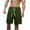 Army Green, variant on zfhfof Men's Sweat Shorts Lounge Lightweight Elastic Waist Drawstring Short Pants Solid Color Workout Shorts with Pockets