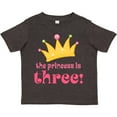 thumbnail image 3 of Inktastic 3rd Birthday Princess I'm Three Girls Toddler T-Shirt, 3 of 5