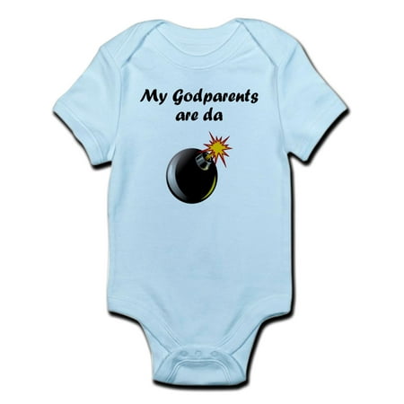 

CafePress - My Godparents Are Da Bomb Body Suit - Baby Light Bodysuit