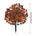 thumbnail image 3 of Fall Color Schemes Artificial Flowers Garden Decor Houseplants Home Decor Outdoor Garden Planters And Decorations, 3 of 6