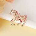thumbnail image 6 of Sturdy Craftsmanship Horse Brooch Alloy Jewelry With Smooth Surfaces for Party Outfits, 6 of 8