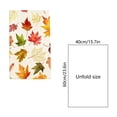 thumbnail image 4 of AuroraX Fall Pumpkins Kitchen Towels Absorbent Cotton Dish Towel Decorative Farmhouse Terrycloth 16x28 Inches Thanksgiving Kitchen Decor, 4 of 6