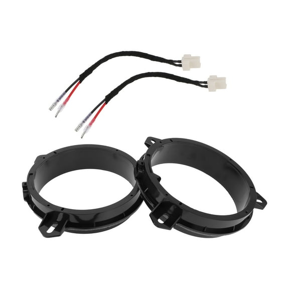 Unique Bargains Speaker Spacer Ring Tweeter Speaker Spacer Adaptor for Toyota 6"x9" to 6.5" 2Set