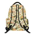 thumbnail image 2 of FUIALDOLG Capybara Axolotl Breathable Casual Daypack 17 Inch, Portable Multiple Zipper Pockets 600D Polyester Schoolbags, 2 of 11