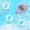 thumbnail image 5 of Termómetro de baño para bebé, termómetro digital de temperatura del agua para bañera de seguridad con advertencia de temperatura intermitente, juguete de baño flotante, regalo para niños rec, 5 of 5