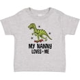 thumbnail image 3 of Inktastic My Nanny Loves Me Grandson Dinosaur Boys Baby T-Shirt, 3 of 5