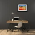thumbnail image 3 of Mayes, Hilary 32x25 Black Ornate Wood Framed with Double Matting Museum Art Print Titled - Harvest Poppies, 3 of 4