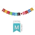 thumbnail image 2 of 1pc Lovely Colorful Welcome Home Letter Flag Delicate House Banner Ornament, 2 of 9