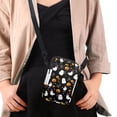 thumbnail image 4 of HELLHERO Halloween Women Crossbody Bag Lightweight Polyester Women 4.33"x1.97"x7.09" for Outdoor Travel Daily Use, 4 of 7