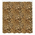 thumbnail image 2 of Ambesonne Brown Shower Curtain, Leopard Print, 69"Wx84"L, Brown, 2 of 4