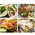 thumbnail image 3 of KDJ Stainless Steel Taco Holder Stand - 2 Tortilla Capacity Rack Tray for Tacos, Burritos, Sandwiches - Dishwasher & Oven Safe - Ideal for Home & Restaurant Use, 3 of 10