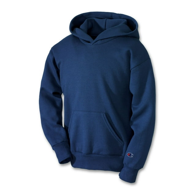 Champion Chandail à Capuchon en Molleton à Enfiler Double Dry Action pour Enfants, G, Marine