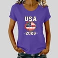 thumbnail image 4 of Blczomt Lightweight Womens Blouses Casual Purple 2026 Shirts Dressy Cute Blouses for Women 2026, 4 of 6