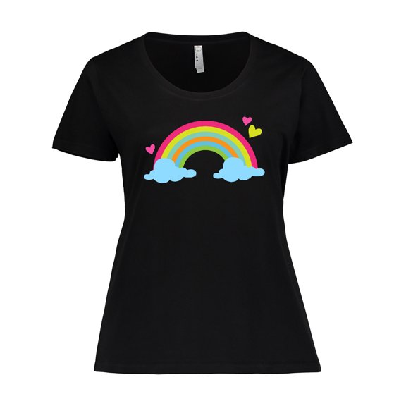 Inktastic Rainbow Women's Plus Size T-Shirt