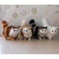thumbnail image 1 of Fluffy Plush Cat Stuffed Animal Toy for Christmas and Birthday Gift, 1 of 4