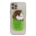 thumbnail image 4 of Birthday Boys Girls with Meows Sounds Car Decor Plush Sleeping Cat Stuffed Doll Mini Kittens in Shoes Slipper Sleeping Cat Simulation Sleeping Cats Sleeping Kitten Toy PINK, 4 of 7