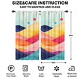 thumbnail image 2 of Blackout Kids Curtains,Colorful Tie Dye Mountain Pattern Childrens Insulated Curtains Set Of 2,Bedroom Essentials,Toddler Room Decor 42"x84", 2 of 5