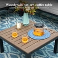 thumbnail image 6 of Sophia & William 8 Pieces Patio Furniture Set Sectional Metal Outdoor Conversation Set, Light Grey Cushion, 6 of 7