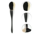 thumbnail image 3 of Unique Bargains 1 Pc Color Matching Powder Brush for Business Travel White Black Artificial Fiber Wool Plastic, 3 of 5