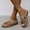 Gray, variant on WIZUTIZ Shower Sandals Women Comfortable Retro Walking Womens Summer Sandals Rhinestone Shiny Sandals Platform Heels Slide Sandals BOHO Knitted Beach Sandals Outdoor Slides Anniversary Gifts