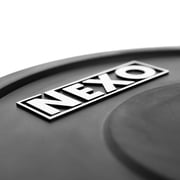 NEXO 45LB Rubber Bumper Plate Pair - Premium Matte Black Finish 2x 45LB Cross Training Weight Plates