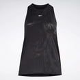 thumbnail image 6 of Reebok Womens Sleeveless Burnout Racerback Tank Top, Black, Plus Size, 1X, 6 of 6